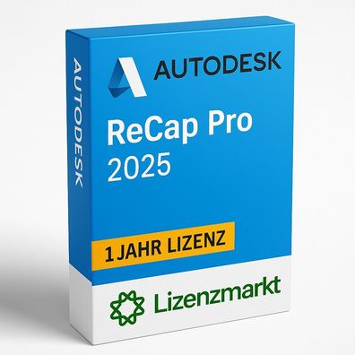 Autodesk ReCap Pro 2025 Windows 1-Jahr