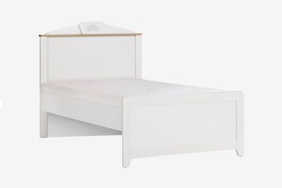 Einzelbett Freya 120 x 200 cm in Weiß