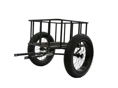 Universaler Fahrradanhänger KM200 - Bis 35 kg Zuladung & 20-Zoll-Reifen