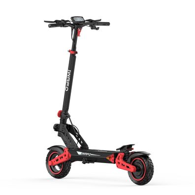 IS2 Elektroroller 10-Zoll Vakuumreifen Stoßdämpfer Vorne und Hinten 25 km/h