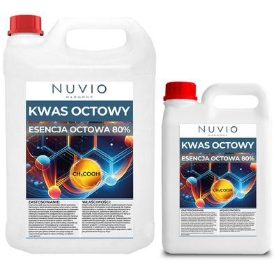 Essigsäure 80% - 7L Konzentrat 5l + 2L NUVIO
