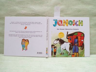 Janosch Herr Wuzzel Bärenzirkus Zampano Tandem Verlag oJ HC Großdruckschrift