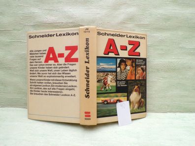 Schneider Lexikon mit Pfiff A-Z 400 Seiten mit Fotos Zeichnungen 1969