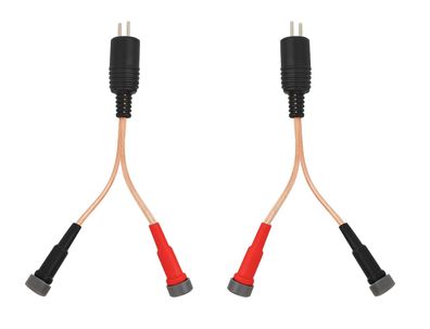 Sommercable Twincord / LS-Kabel-Adapter / DIN-Stecker auf Bananen-Buchse / 1 Paar
