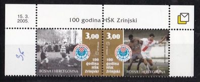 Bosnien-Herzegowina 2005 Kroatische Post Mostar MiNr. 149-150 HSK Zrinjski