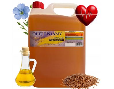 LEINÖL BUDWIG Kaltgepresst omega 3 Vitamine 5L Eurolen