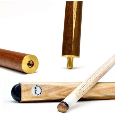 Billard Queue 2-teiliger aus edlem Holz - 147 cm Langer Billiard Queue für Kinder