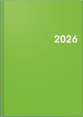 Brunnen Buchkalender 2026 A5 grün 10-79561536