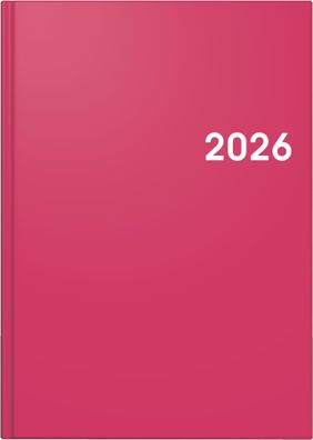 Brunnen Buchkalender 2026 A5 pink 10-79561646