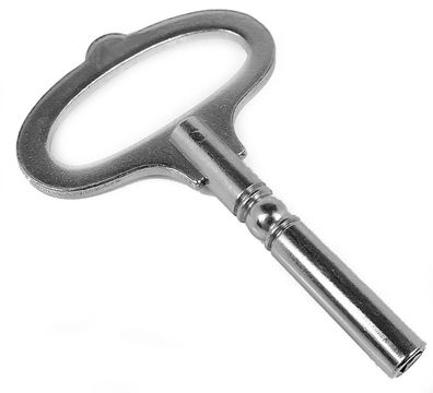 Minott ? Großuhrschlüssel 5mm vierkant Messing langer Schaft ? 34536