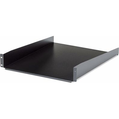 Startech. Com 2u 22inch Deep Fixed Shelf Rack Mount 22kg