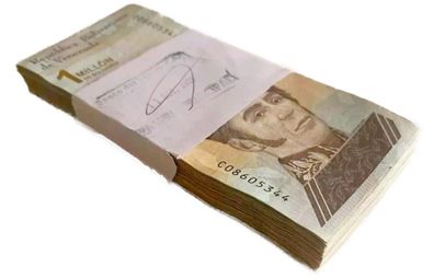 Venezuela 100 x 1 Million Bolivares 2020# 63301# Gebraucht used. LOT OF 100 PCs