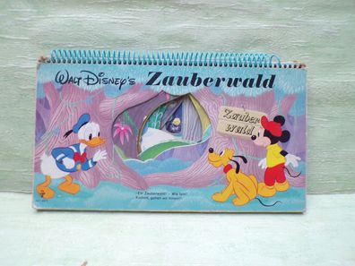 Pestalozzi Ringbilderbuch 661 Walt Disney 1977 Zauberwald ISBN 3876240565