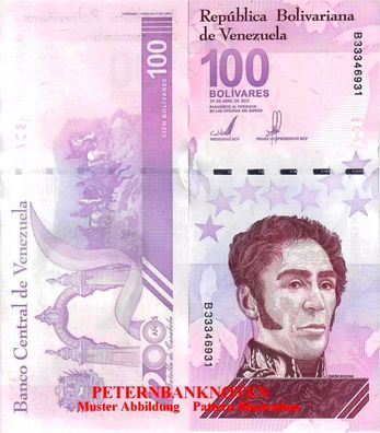 Venezuela 100 Bolivares Digitales 2021 Unc P 119 6795#