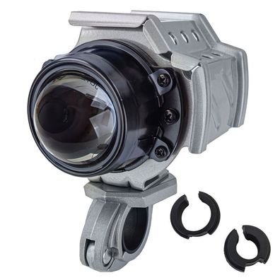 Motorrad Universal H1 Projektor Zusatz Scheinwerfer Fahrlicht Links