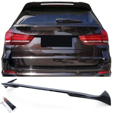 Dach Heckspoiler Sport Version Schwarz Glanz passend für BMW X5 F15 13-18