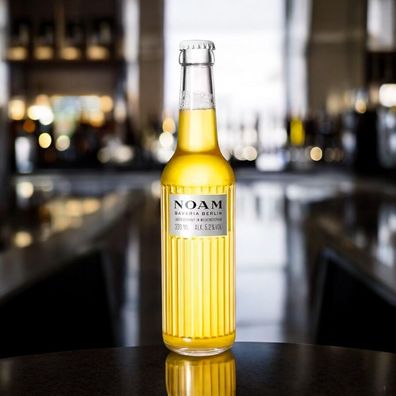 NOAM Bavaria Berlin Lager 24 x 0,33l - Unfiltriertes Bier mit 5,2% Vol