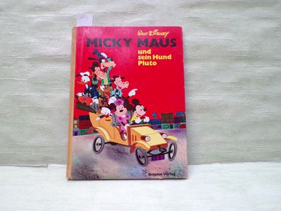 Walt Disney Micky Maus und sein Hund Pluto Delphin Verlag 1970 HL Bilderbuch