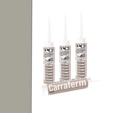 PCI Carraferm sandgrau Nr.22 310ml Silikon-Dichtstoff, für Naturwerksteine