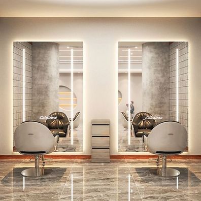 Konsole Friseur Barber Kosmetikspiegel LED 200x100 PRO
