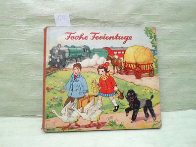 Frohe Ferientage PV 1710/2 gesetzlich geschützt Konturenseiten HL Pappbilderbuch