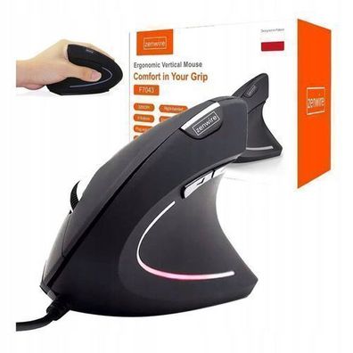 Computermaus Gaming Vertikale kabellose ergonomische vertikale Maus Zenwire X7