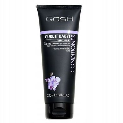 Gosh Curly Hair Conditioner - Intensivpflege fuer Locken, 230 ml