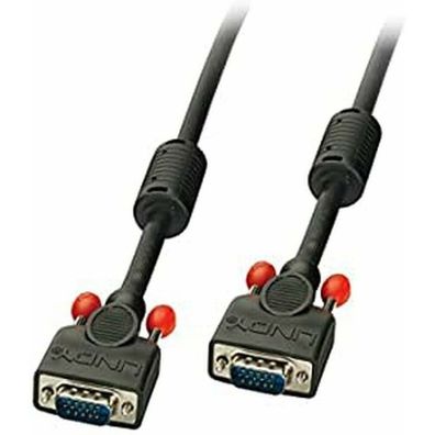 LINDY VGA Kabel M/M schwarz 2m HD15 M/M DDC-fähig