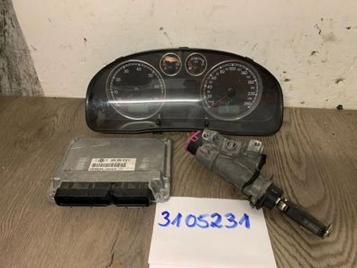 Original VW Passat B5 Steuergerät Set 3b0906018f