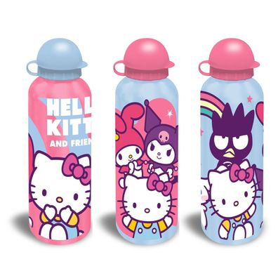 Hello Kitty Trinkflasche aus Aluminium 500 ml für Kinder