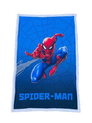 Spiderman Fleecedecke – Superhelden-Sherpa-Qualität, 150 x 100 cm