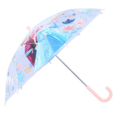 Disney Frozen II Schirm Ø 71 cm – Bunter Regenschirm für Kinder mit Elsa und Anna