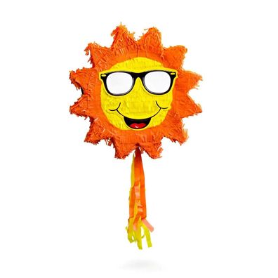 Sonne Piñata Kindergeburtstag colle Pinata Party Spiel für Kinder 45x45x10 cm