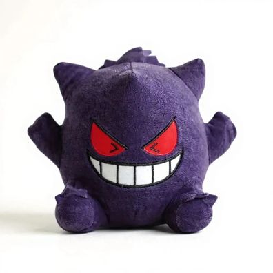 Gengar Plüschtier 18 cm - Pokemon Kuscheltier - Weiches Spielzeug für Kinder