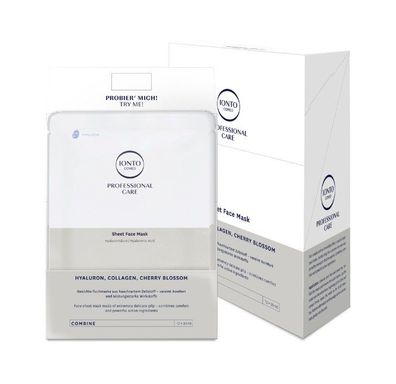 IONTO-COMED  - Professional Care Sheet Face Mask Kennenlern-Box - 12 Tuchmasken