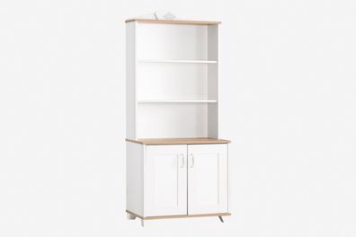 Bücherregal Freya in Weiß/Holzoptik