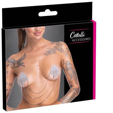 Cottelli Accessoires - Nipple Sticker Square - Rauten-Nippelsticker zum Aufkleben