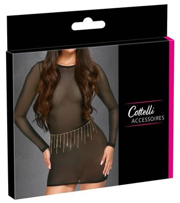 Cottelli Accessoires - Bauchkette - Goldfarbene Bauch-/Bikinikette