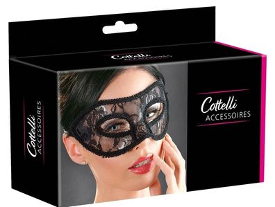 Cottelli Accessoires - Augenmaske - schwarz
