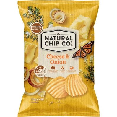The Natural Chip Co. Chips Cheese & Onion 175 g