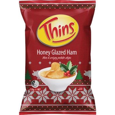 Thins Honey Glazed Ham Chips 150 g