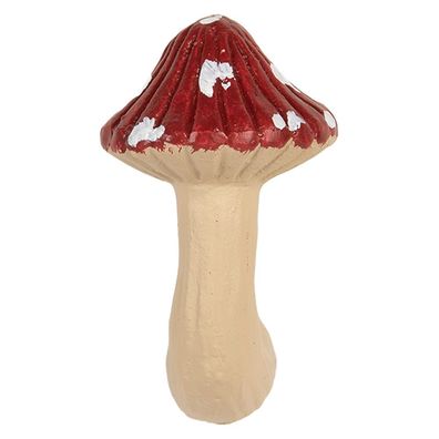 Clayre & Eef Türknauf 3x4x6 cm / S3 cm Rot Kunststoff (Gr. 3x4x6 cm / S3 cm)