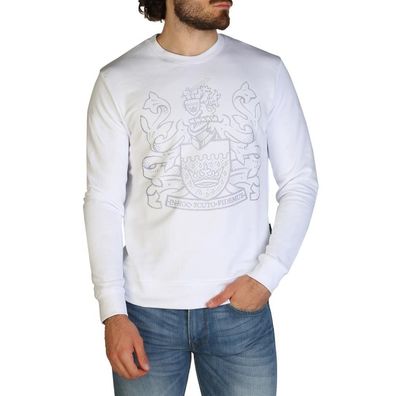 Aquascutum - Bekleidung - Sweatshirts - FAI001-01 - Herren - white, avy