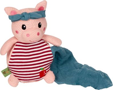 Kuscheltier mit Schnuffeltuch Schwein - Little Wonder, Die Spiegelburg, 21846
