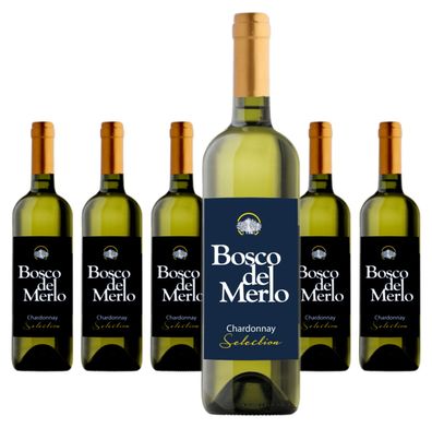 6 x Bosco del Merlo Chardonnay Selection – 2024