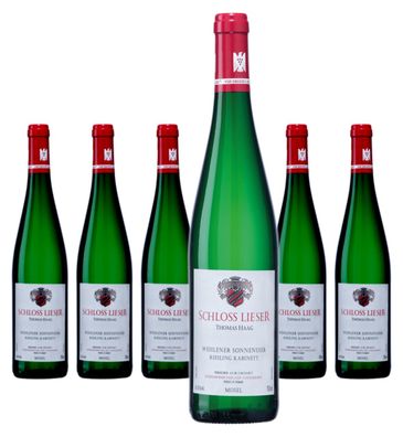 6 x Schloss Lieser Wehlener Sonnenuhr Riesling Kabinett – 2024