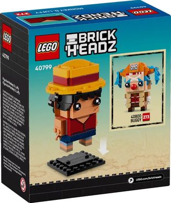 Lego BrickHeadz 40799 Monkey D. Luffy Figur One Piece