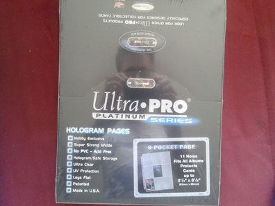 UltraPro - 9-Pocket Pages Platinum Series