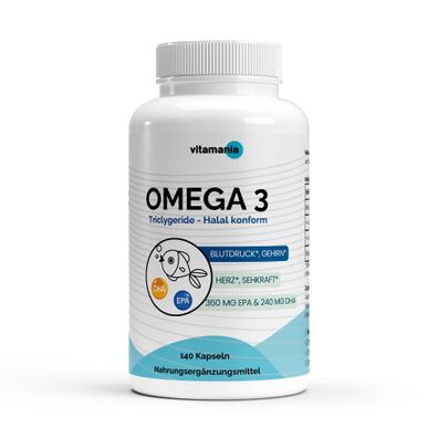 Omega 3 Triglyceride - 2000mg - 140 Softgels