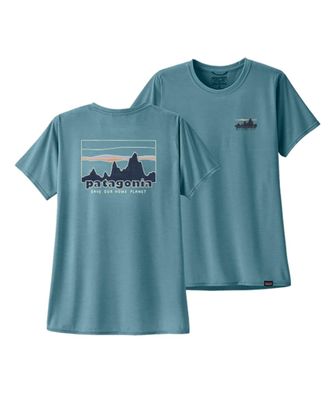 Patagonia T-Shirt Capilene Cool Daily Graphic '73 skyline: wetland blue